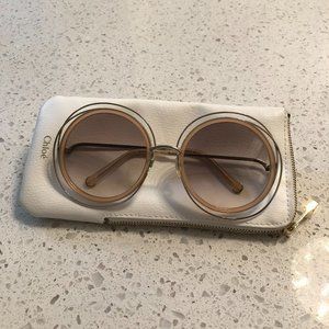 Chloe Oversized Round Sunglasses